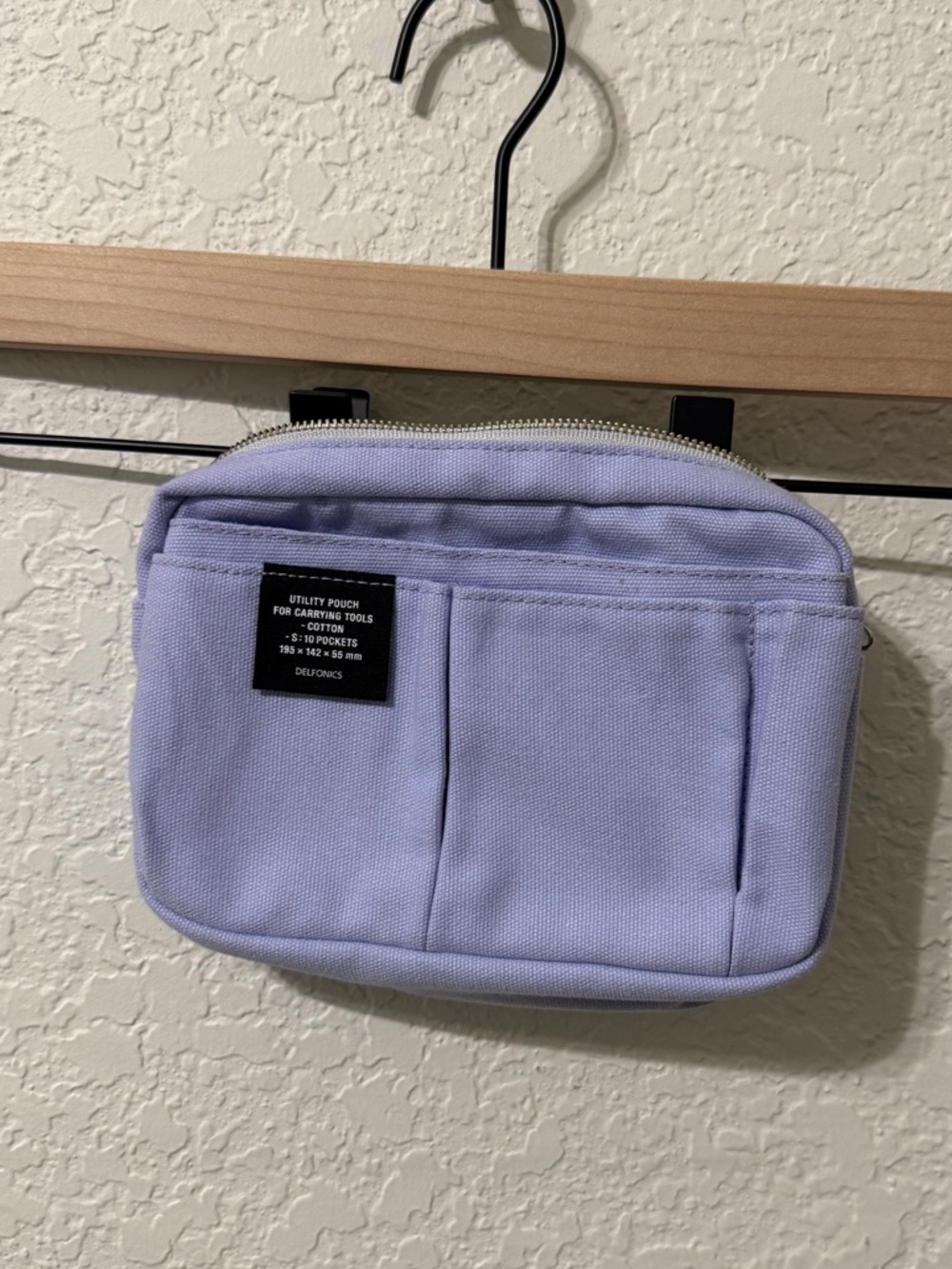 Delfonics Inner Carrying Pouch Powder S (Powder) Blue
